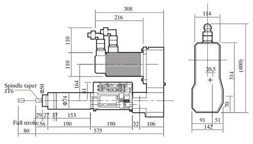 cy3ps伺服鉆孔動力頭 機床商務網(wǎng)