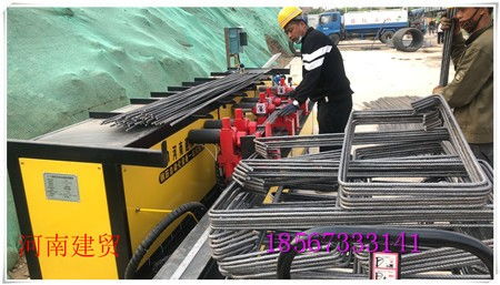 海陽數(shù)控鋼筋彎曲中心雙動力機(jī)頭